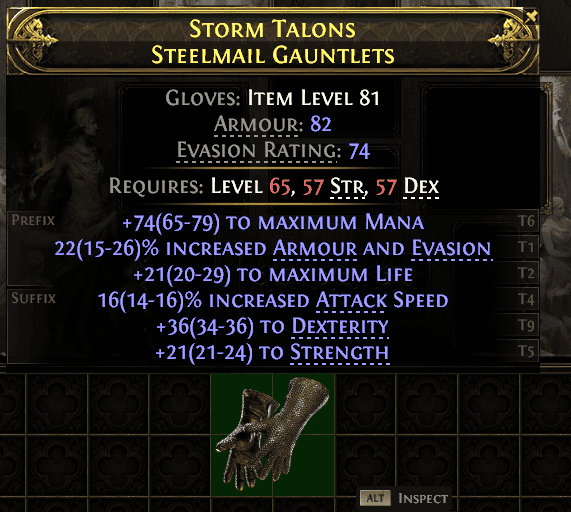Storm Talons Steelmail Gauntlets#897351