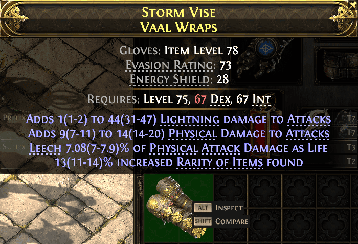 Storm Vise Vaal Wraps#176633