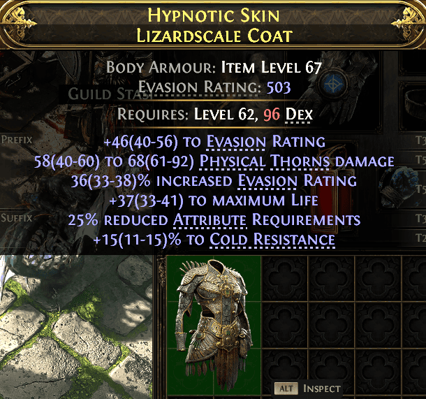 Hypnotic Skin Lizardscale Coat#367889