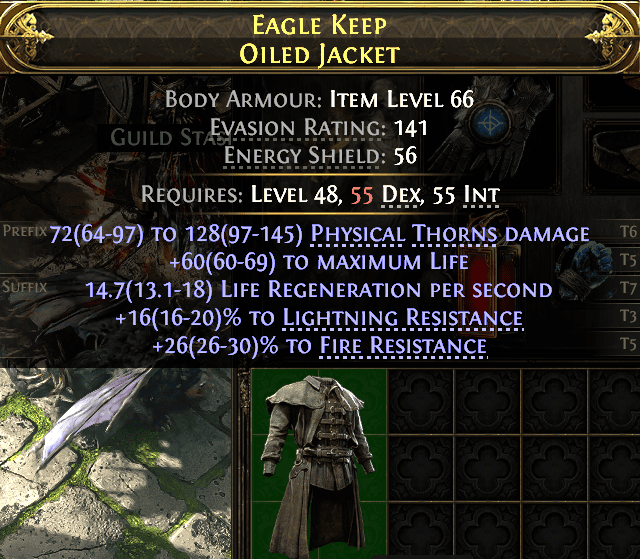 Eagle Keep Oiled Jacket#442113