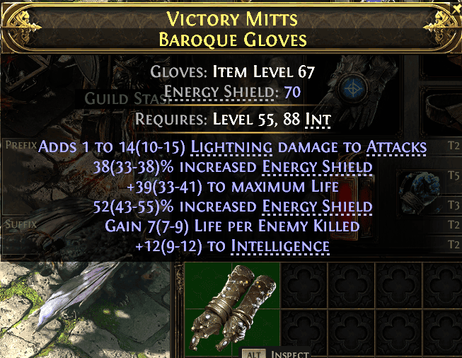 Victory Mitts Baroque Gloves#835839