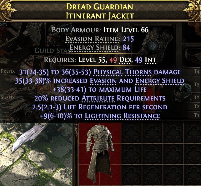 Dread Guardian Itinerant Jacket#653074