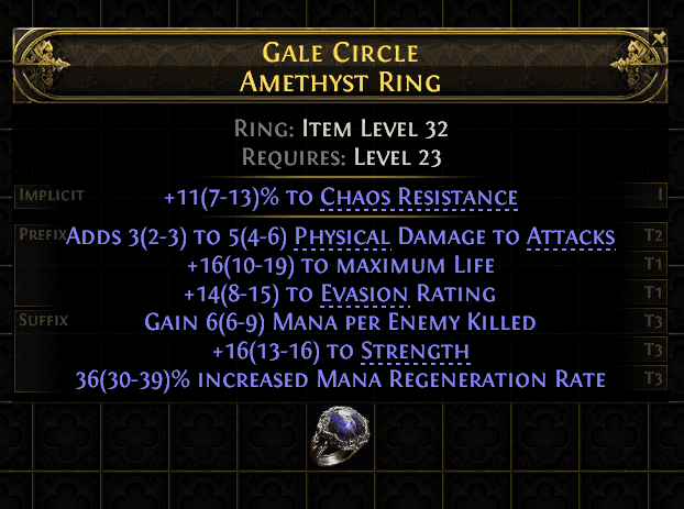 Gale Circle Amethyst Ring#195188