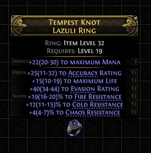 Tempest Knot Lazuli Ring#552274