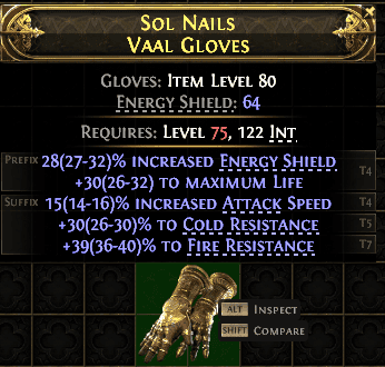 Sol Nails Vaal Gloves#598163
