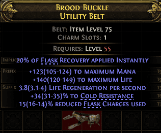 Brood Buckle Utility Belt#558258