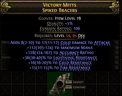 Victory Mitts Spiked Bracers#859138