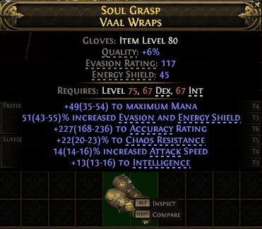 Soul Grasp Vaal Wraps#953114