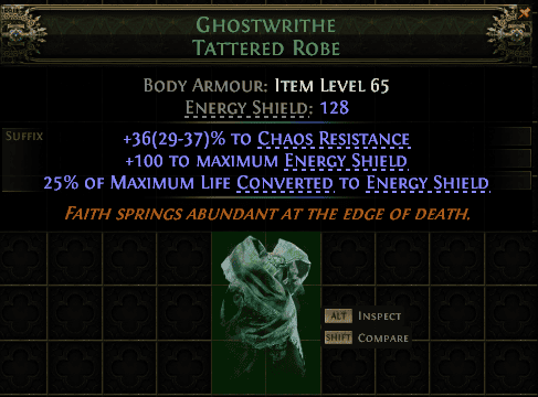 Ghostwrithe Tattered Robe#922775