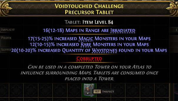 Voidtouched Challenge Precursor Tablet#984868