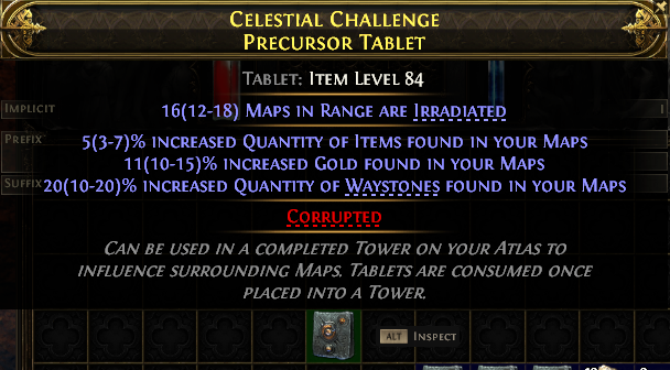 Celestial Challenge Precursor Tablet#693543