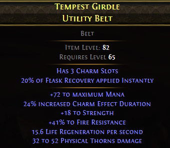 Tempest Girdle Utility Belt