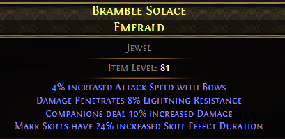 Bramble Solace Emerald