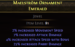 Maelström Ornament Emerald