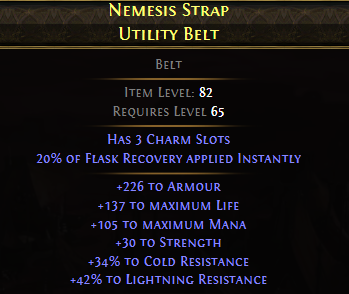 Nemesis Strap Utility Belt