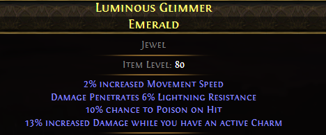 Luminous Glimmer Emerald