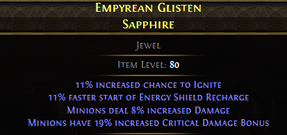 Empyrean Glisten Sapphire