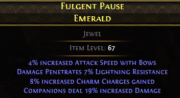 Fulgent Pause Emerald
