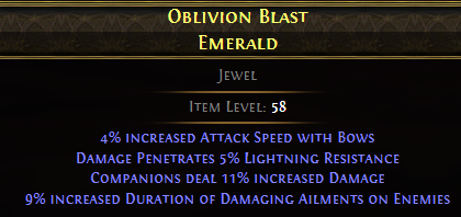 Oblivion Blast Emerald