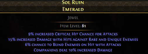 Sol Ruin Emerald