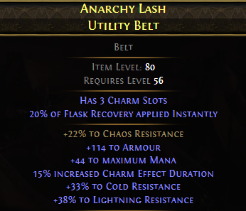 Anarchy Lash Utility Belt