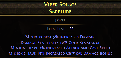 Viper Solace Sapphire