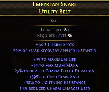 Empyrean Snare Utility Belt