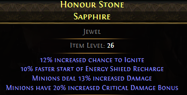 Honour Stone Sapphire