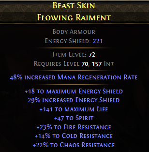 Beast Skin Flowing Raiment