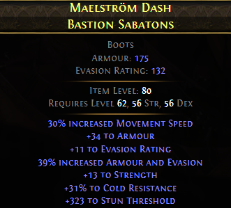 Maelström Dash Bastion Sabatons