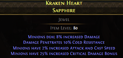 Kraken Heart Sapphire