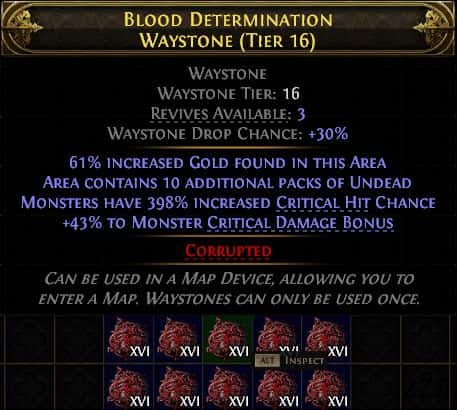 RARE WAYSTONES TIER16 ：X10 #6859023