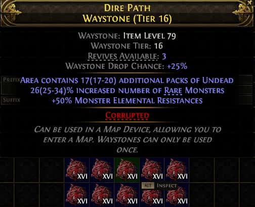 RARE WAYSTONES TIER16 ：X10 #6254843