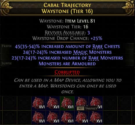 RARE WAYSTONES TIER16 ：X10 #6254835