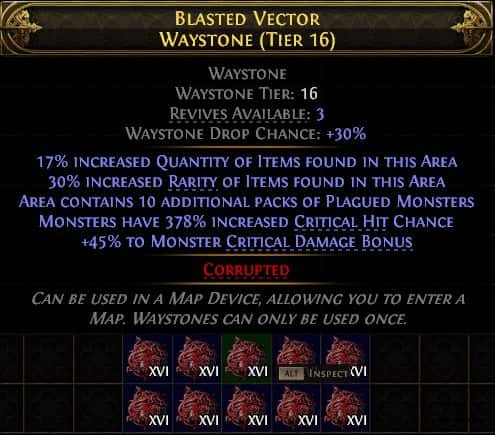 RARE WAYSTONES TIER16 ：X10 #6859037