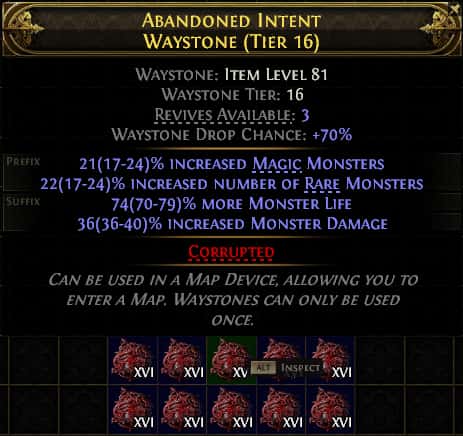 RARE WAYSTONES TIER16 ：X10 #6254833