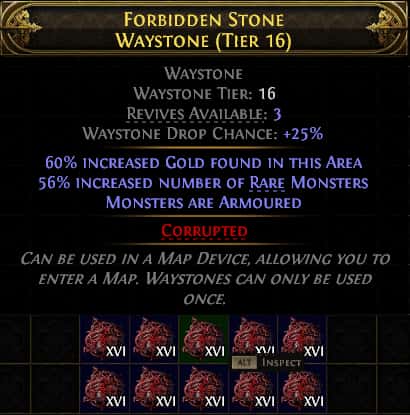 RARE WAYSTONES TIER16 ：X10 #6254851