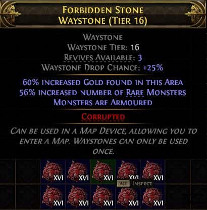 RARE WAYSTONES TIER16 ：X10 #6859017
