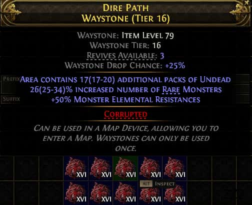RARE WAYSTONES TIER16 ：X10 #6859003
