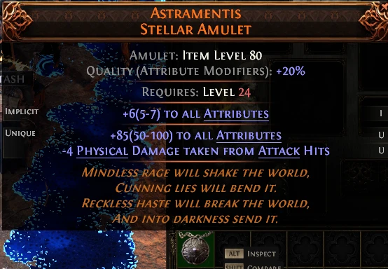 ASTRAMENTIS STELLAR AMULET