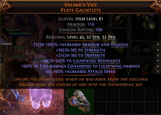 VALAKO'S VICE PLATE GAUNTLETS