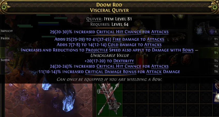 DOOM ROD VISCERAL QUIVER
