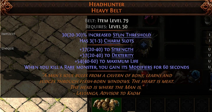 HEADHUNTER HEAVY BELT