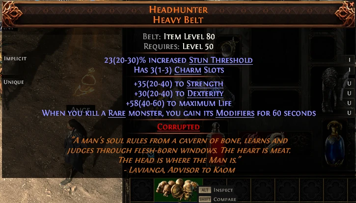 HEADHUNTER HEAVY BELT
