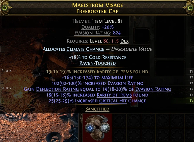 MAELSTRÖM VISAGE FREEBOOTER CAP