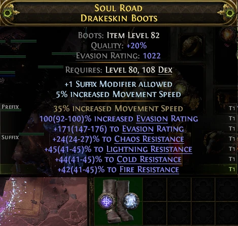 SOUL ROAD DRAKESKIN BOOTS