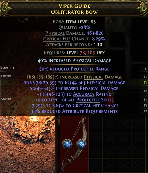 VIPER GUIDE OBLITERATOR Bow