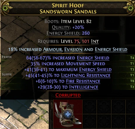 SPIRIT HOOF SANDSWORN SANDALS
