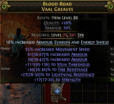BLOOD ROAD VAAL GREAVES