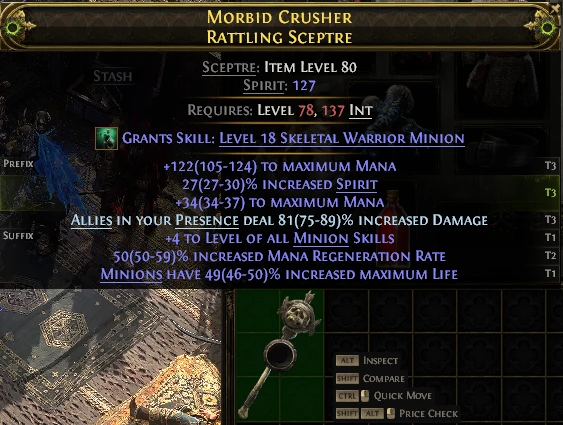 MORBID CRUSHER RATTLING SCEPTRE